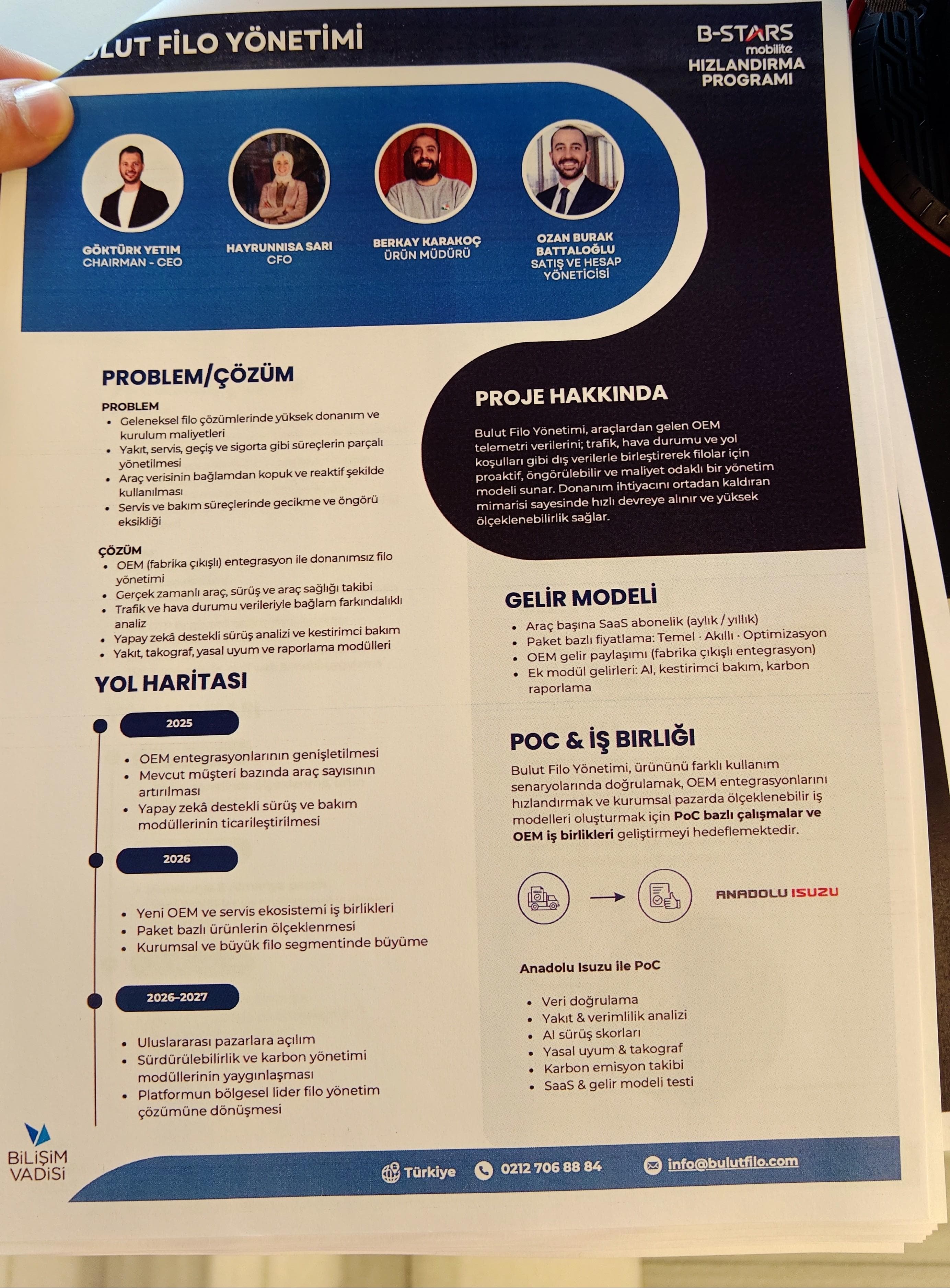 Bulut Filo Yönetimi proje